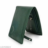 Leather Classic Royal Fancy wallet, 2 compartments, solid design for men, women, boys, girls - high-quality leather, travel-friendly, lightweight gift idea