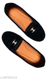 Black velvet belly, textured buckle design, soft and comfortable women's wear from India