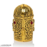Aluminium Laxmi Ganesh Saraswati figurine box, intricate handicraft depicting deities from Indian mythology, best-selling affordable art