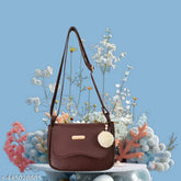 PU purse with free size dimensions (9in L x 2in W x 6in H), originating from India