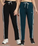 Cotton maxi pyjama set for women, Grand Malbork 2-pack, high-quality track pants