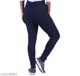 Cotton Lycra jeggings (pack of 4), stylish and lightweight women's jeans made from recycled cotton hose waste, available in sizes 26, 28, 30, 32, 34, and free size