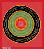 Rajasthani printed cotton double bedsheet, 100% pure cotton flat sheets with ethnic motifs, ideal for summer adult use, featuring 2 pillow covers