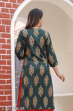 Rayon LAL SHARARA printed net kurta with dupatta and sharara bottom, three-quarter sleeves, size M (bust 38in, hip 40in). Indian fashion wear for women