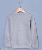 Cotton blend printed girls sweatshirt with long sleeves, cute and smart autumn/winter/spring look for kids ages 2-10