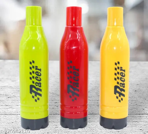 Insulated plastic water bottle, 1000ml random color, keeps content cold for long hours