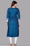 Rayon embroidered Anarkali Kurta, high-demand premium full-length women's garment for festivals and weddings