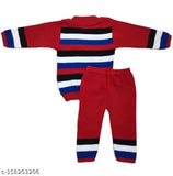 Wool stripe two-piece boys suit (3-4 years), Indian baby winter wear
