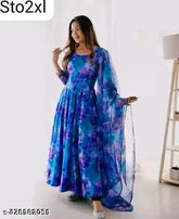 Comfy Georgette women's dress, printed net, three-quarter sleeves, wine tone, bodycon style, party wear, machine washable
