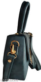 Peacock Blue synthetic lightweight bag for girls, single shoulder strap and soft hand handle, ideal for everyday use or as a side purse