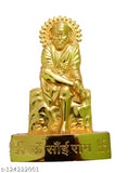 Brass SAI BABA idol, premium quality 11cm artifact showpiece from India