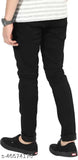 Solid denim Creatywitty Men Knee Slash Jeans, 1 N available in sizes 28, 30, 32 (L-32in/40in), made in India