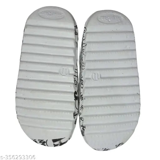 Printed EVA sleeper for kids, supportive foot-bed and anti-skid sole - ideal for indoor/outdoor play, multiple sizes available from 2-2.5 to 9 years