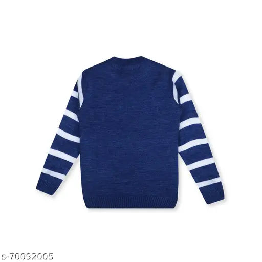 Wool knit sweater for infant & kids with dinosaur Santa print, fun frolic design. One size available in multiple age groups from 0-6 months to 6-7 years