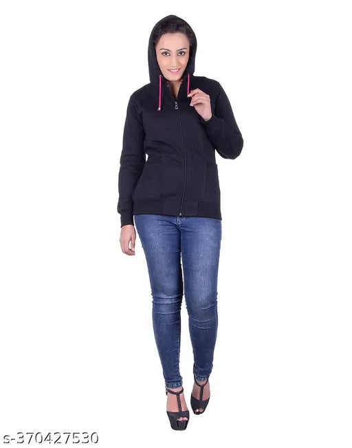 Woolen classy retro women's sweatshirt, solid color, long sleeves - Available in multiple sizes