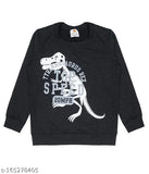 9 Tailed Fox Boys Printed Cotton Sweatshirt, vibrant design for kids aged 2-12