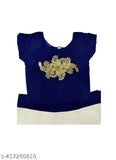 Taffeta silk embroidered lehenga & dupatta set, Indian girls party wear (6-9 months - 6-7 years)