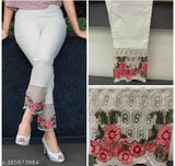 Lycra women's and girls' solid-color pant, available in sizes 26-38 (32/34/36/38 waist x 38 length), made in India