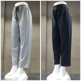 Cotton calf-length women's nightwear pajama set (pack of 2), ideal for lounge wear, made in India