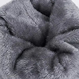 Black woolen hat cap, woolen neck warmer scarf set - stylish and warm winter fashion for men and women