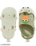 FASMANIA Tom Sticker Clogs for Kids: Lightweight, breathable, slip-on design with adjustable back strap, perfect for comfortable play on land or water. Made in India