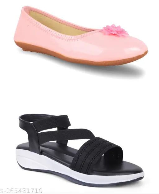 Mesh women's combo bellies, embellished, lightweight, breathable, slip-on, non-slip & shockproof