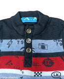 Boys and girls agile fancy wool sweater, full sleeves, regular fit - vibrant print, cozy winter wear for kids in various sizes (2-3yrs to 10-11yrs) from India