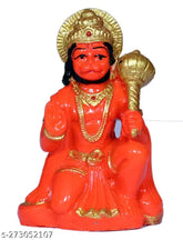 Resin Balaji Hanuman idol, spiritual decorative showpiece for home or office, vibrant marble-look design. Perfect for Pooja room, tabletop, or display. Enhances wealth, health, peace, and happiness per Vastu. Gift for special occasions like marriage, anniversaries, or festivals. Made in India