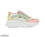 Multi colour stylish EVA and Airmix shoes for women, featuring lace-up fastening, in various sizes from IND-3 to IND-8 or 4 to 8, originating from India