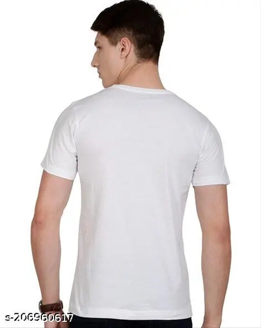 Printed polyester t-shirt with a catchy quote, designed in India
