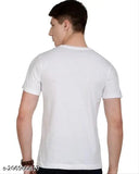Printed polyester t-shirt with a catchy quote, designed in India