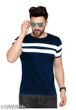 Men's cotton short-sleeve printed t-shirt, featuring a vibrant design, available in sizes XL and XXL. Origin: India
