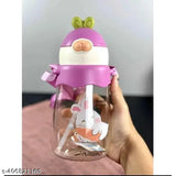 Multicolor Greenfinch Rabbit cartoon baby water bottle (650ml), leak-proof & BIS/ISI certified, great for kids travel or school