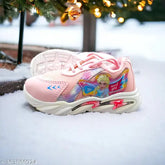 Pink EVA foamed sole casual shoes for kids, comfortable and stylish everyday wear