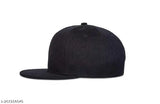 Black cotton adjustable strap cap for men and women, unisex design, suitable for sports and casual occasions. Quick dry and water-repellent fabric." (109 characters)