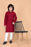 Embellished chiffon kurta pyjama sets for kids, premium cotton, festive occasion wear, Indian origin