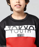 Woolen winter sweatshirt set for boys and girls (Anixa), comfortable, long sleeves, printed pattern