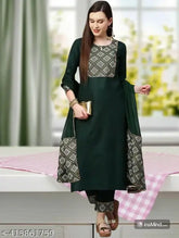 Embroidered net cotton kurta sets with palazzos, three-quarter sleeves, Pack of 3 (India origin)