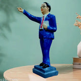 Premium Ambedkar idol statue, resin handicraft, Indian artifact, 10x8x31cm home showpiece