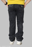 Solid denim men's jeans Looks Divine, high-quality denim for fashionable fit (Size 28x42x26, India origin)