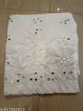 Mirror work cotton pant, chikankari net, Indian traditional ethnic wear