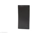 Solid leather men's wallet by Chandair, features 2 compartments, free size (9cm x 11cm), ideal for organizing cards