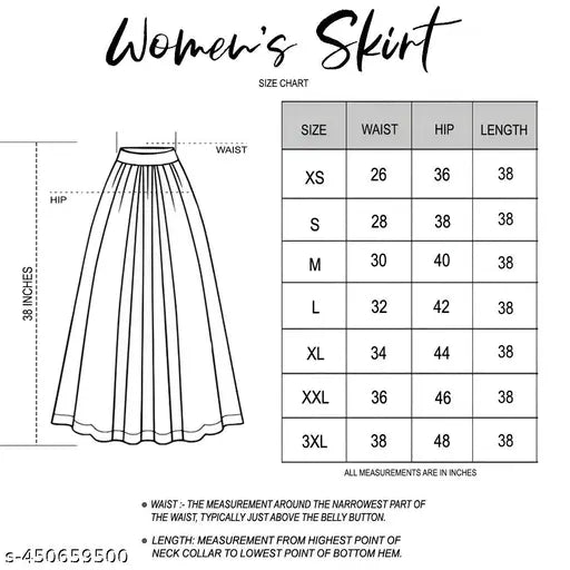 Rayon floral maxi skirt with elastic waist, stylish pleated design. Black, versatile western style for women's fashionable look