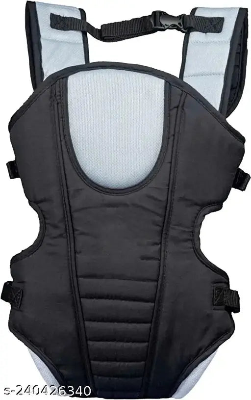 kidsify Baby 3-in-1 Polyester Net Carrier - Breathable, Adjustable, Comforting for Newborn to Toddler. Ergonomic design with extra padding for neck and hip support, versatile for indoor and outdoor use. Soft mesh lining adds breathability and skin-friendliness