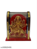 Indian handcrafted Mata Ji religious cabinet, ideal for car dashboard, home, temple, and office