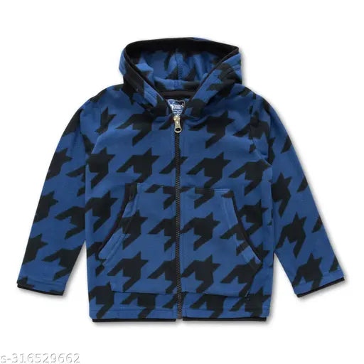 Unisex polyester hoodie, 1-2 years or 5-6 years, printed design on kids sweatshirt