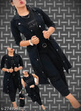 Cotton ethnic set with self-designed net pattern, suitable for dinner or party wear for women
