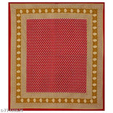 Multicolor pure cotton double jaipuri bedsheet combo with four pillow covers, superfine quality for adult use