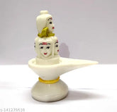 5 Mukhi Poly Resin Shivling statue, ideal for puja and gifting. Beautifully crafted in India." (124 characters)