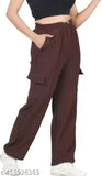 Cotton blend solid color girls/women's Dori jogger pant combo, fashionable activewear from India